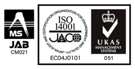 ISO14001認証画像